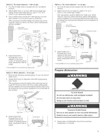 Предварительный просмотр 9 страницы Kenmore 66516012402 Installation Instructions Manual