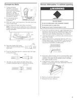 Предварительный просмотр 13 страницы Kenmore 66516012402 Installation Instructions Manual