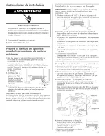 Предварительный просмотр 21 страницы Kenmore 66516012402 Installation Instructions Manual