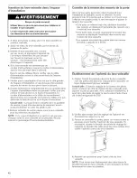 Предварительный просмотр 42 страницы Kenmore 66516012402 Installation Instructions Manual