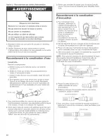 Предварительный просмотр 44 страницы Kenmore 66516012402 Installation Instructions Manual