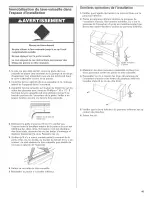 Предварительный просмотр 45 страницы Kenmore 66516012402 Installation Instructions Manual