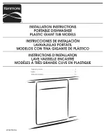 Kenmore 66517152K210 Installation Instructions Manual preview