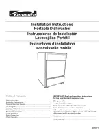 Preview for 1 page of Kenmore 66517702K600 Installation Instructions Manual