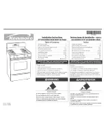 Preview for 1 page of Kenmore 66572162302 Installation Instructions Manual