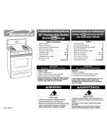 Kenmore 66575775891 Installation Instructions Manual preview