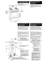 Предварительный просмотр 4 страницы Kenmore 66575832001 Installation Instructions Manual