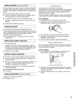 Предварительный просмотр 43 страницы Kenmore 6657596 Series Use & Care Manual