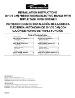 Kenmore 66595272500 Installation Instructions Manual preview