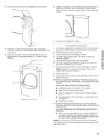 Preview for 17 page of Kenmore 6703 - Elite Oasis 7.0 cu. Ft. Capacity Flat Back Electric Dryer Use & Care Manual