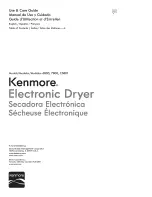 Kenmore 6800 Use And Care Manual preview