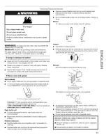 Предварительный просмотр 13 страницы Kenmore 6806 - Elite Oasis ST 7.6 cu. Ft. Capacity Electric Dryer Use And Care Manual