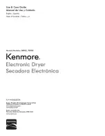 Kenmore 68102 Use & Care Manual предпросмотр