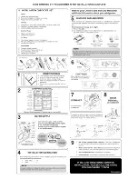 Kenmore 6817 - 20.6 cu. Ft. Top Freezer Refrigerator Installation Instructions preview