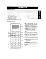 Предварительный просмотр 5 страницы Kenmore 68281 Owner'S Manual