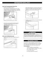 Предварительный просмотр 10 страницы Kenmore 6929 - 22.1 cu. Ft. Top Freezer Refrigerator Use & Care Manual