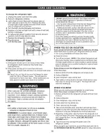 Предварительный просмотр 23 страницы Kenmore 6929 - 22.1 cu. Ft. Top Freezer Refrigerator Use & Care Manual