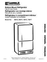 Preview for 1 page of Kenmore 69872 Use & Care Manual