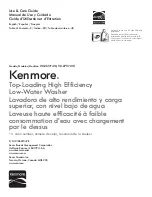 Preview for 1 page of Kenmore 700 washer Use & Care Manual