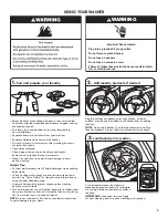 Preview for 9 page of Kenmore 700 washer Use & Care Manual