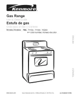 Предварительный просмотр 1 страницы Kenmore 7115 Use & Care Manual