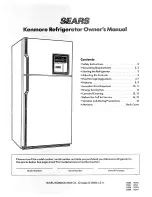 Preview for 1 page of Kenmore 71280 Owner'S Manual