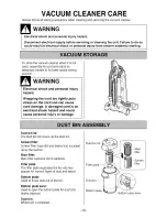 Preview for 10 page of Kenmore 721.358205 Owner'S Manual