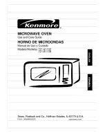 Kenmore 721.61102 Use And Care Manual preview