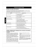 Preview for 18 page of Kenmore 721.61102 Use And Care Manual