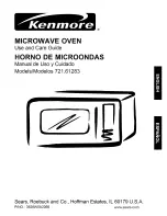 Kenmore 721.61283 Use And Care Manual preview