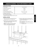 Предварительный просмотр 5 страницы Kenmore 721.61283 Use And Care Manual