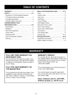 Preview for 2 page of Kenmore 721.62212 Use And Care Manual