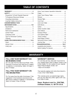 Preview for 2 page of Kenmore 721.62252 Use And Care Manual