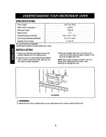 Preview for 6 page of Kenmore 721.62362 Use And Care Manual