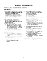 Предварительный просмотр 12 страницы Kenmore 721.63663 Service Manual