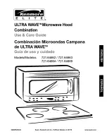 Kenmore 721.64662 Use And Care Manual preview