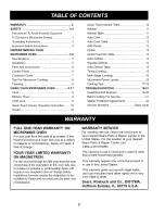 Preview for 2 page of Kenmore 721.65222 Use And Care Manual