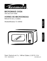 Kenmore 721.66092 Use And Care Manual preview