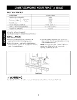 Предварительный просмотр 6 страницы Kenmore 721.66293 Use And Care Manual