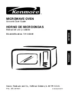 Preview for 1 page of Kenmore 721.66339 Use And Care Manual
