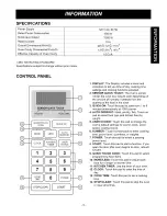 Preview for 5 page of Kenmore 721.68211 Owner'S Manual