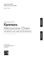 Preview for 1 page of Kenmore 721.6912 Series Use & Care Manual