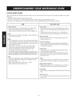 Preview for 7 page of Kenmore 721.6912 Series Use & Care Manual