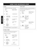 Preview for 9 page of Kenmore 721.6912 Series Use & Care Manual