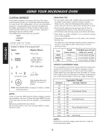 Preview for 15 page of Kenmore 721.6912 Series Use & Care Manual