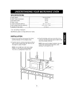 Preview for 5 page of Kenmore 721.69182 Use & Care Manual