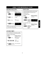 Preview for 9 page of Kenmore 721.69182 Use & Care Manual