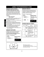 Preview for 12 page of Kenmore 721.69182 Use & Care Manual