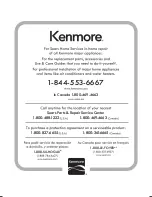 Предварительный просмотр 96 страницы Kenmore 721.7603 series Use & Care Manual