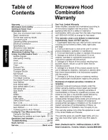 Preview for 2 page of Kenmore 721.80032 Use & Care Manual